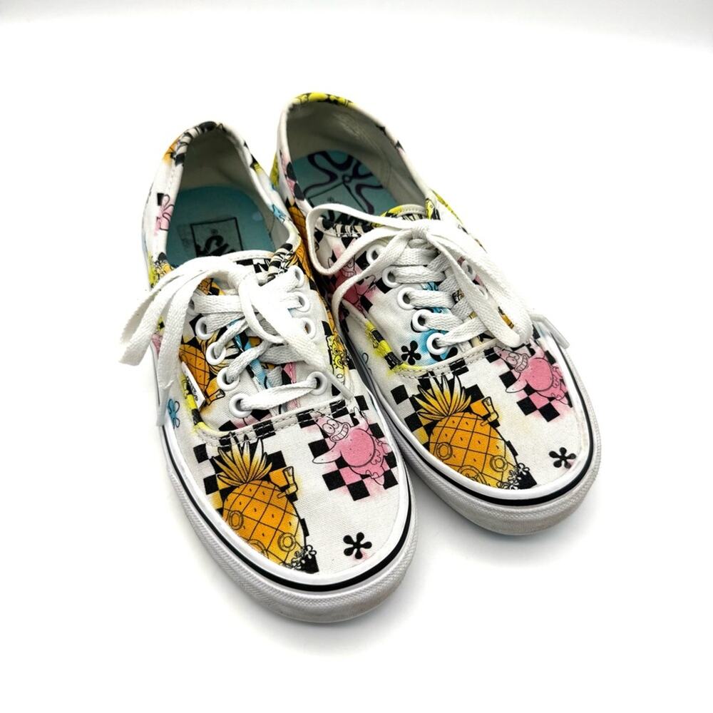 Vans SpongeBob SquarePants Airbrush Sneakers US 8 Women's 6.5 Men's